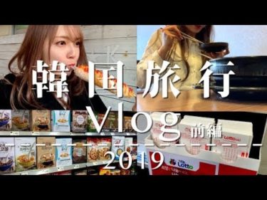 【韓国旅行】Vlog 食・食・食の旅〜前編〜〈한국어자막〉