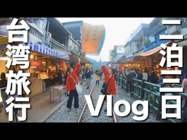 【台湾Vlog】双子で2泊3日の海外旅行✈️あっという間すぎた…!!!