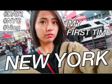 【一人旅】初のニューヨークが最高すぎた! //MY FIRST TIME IN NEW YORK!! NYC TRIP Vlog #1【初NY】【ニューヨーク旅行 Part 1】