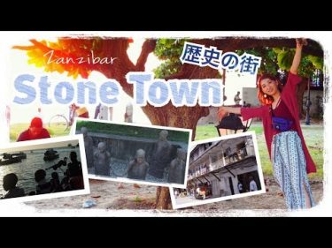 【アフリカ旅Vlog vol.3】歴史の街ストーンタウン!【ザンジバル】【タンザニア】