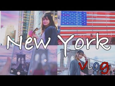 【NY vlog】ニューヨーク旅行4泊6日！